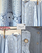 Ensemble 'Tulipe' en broderie anglaise