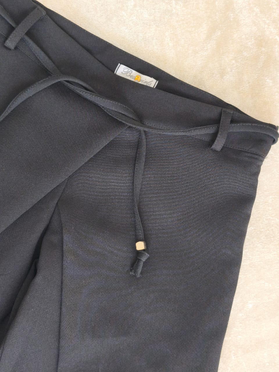 Pantalon 'palazzo' large 3/4