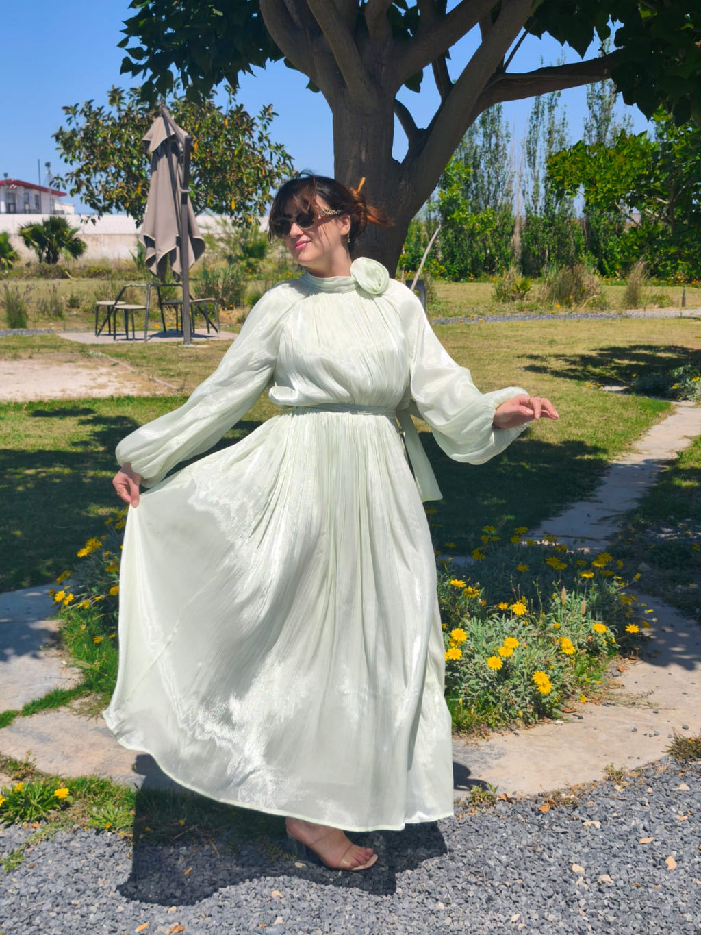 Robe Femme "Mint Bloom"