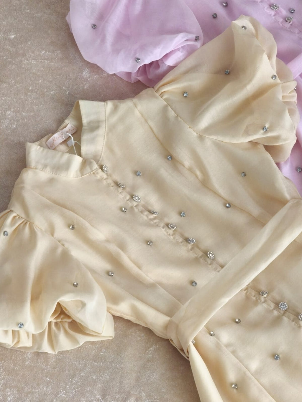 Robe fille - Perle