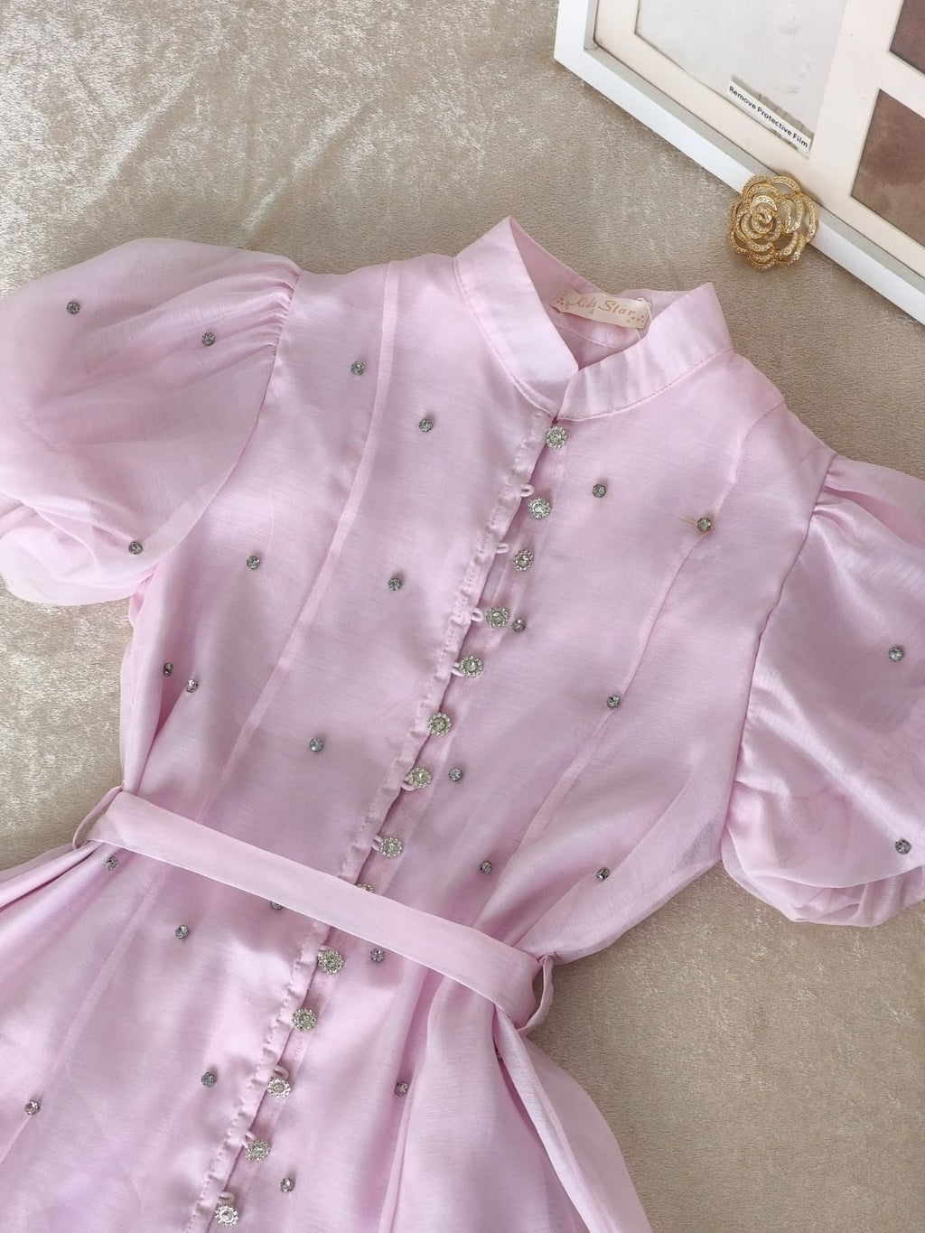 Robe fille - Perle