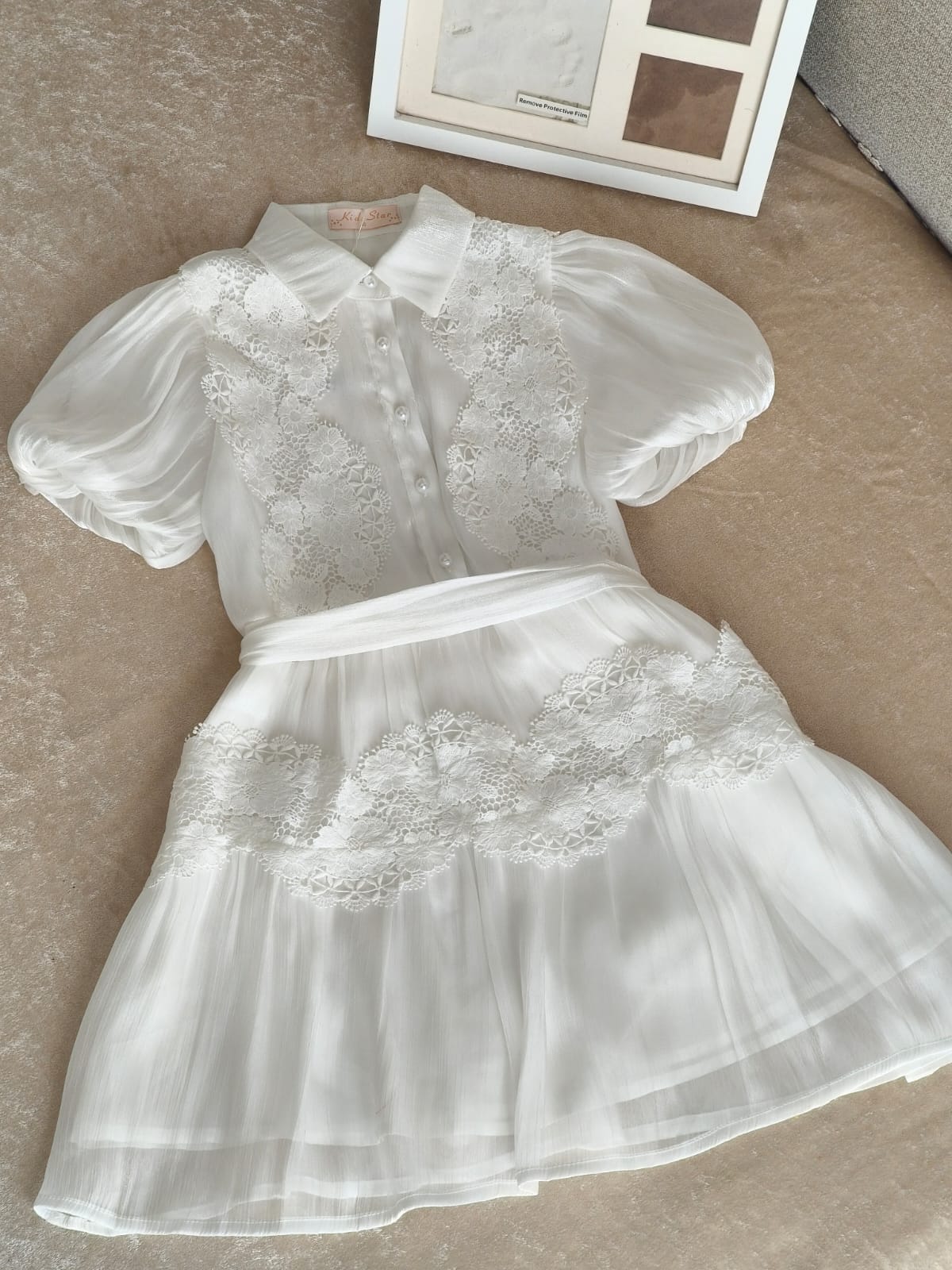 Robe fille - Broderie