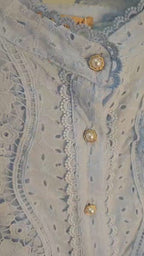 Ensemble 'Tulipe' en broderie anglaise