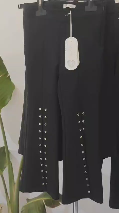 Pantalon 'eyes' large