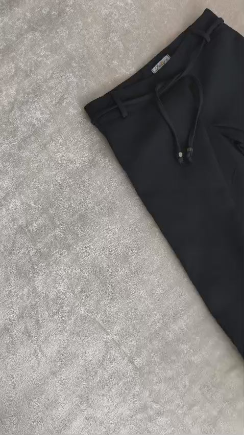 Pantalon 'palazzo' large 3/4